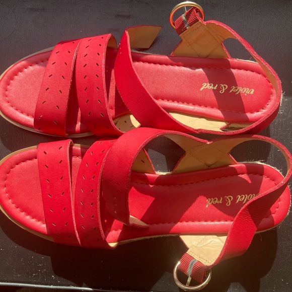 Violet and Red | sandals - Picture 1 of 6